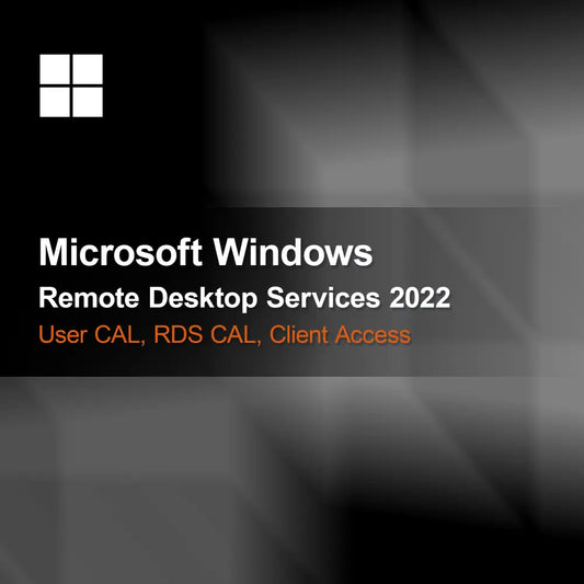 Microsoft Windows Remote Desktop Services 2022, User CAL, RDS CAL, Client Access License