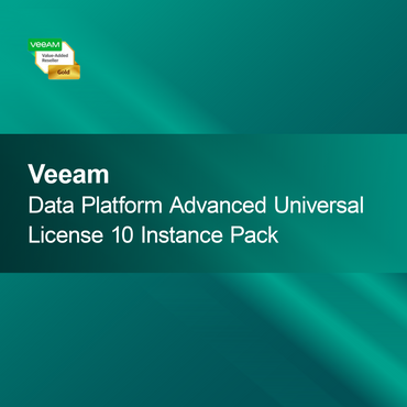 Veeam Data Platform Advanced Universal License 10 Instance Pack