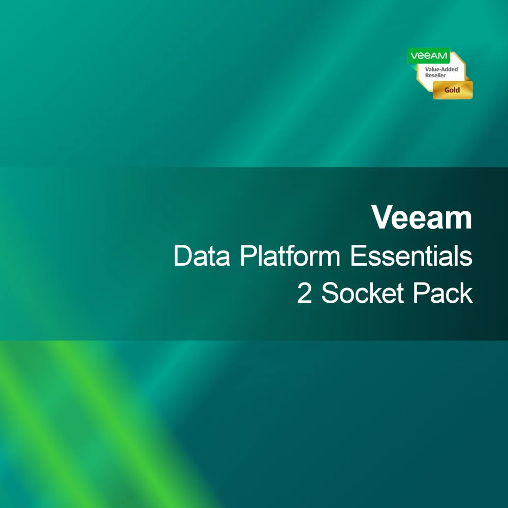 Paquete Esencial Veeam Data Platform para 2 Zócalos