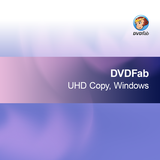 DVDFab UHD Copy, Windows