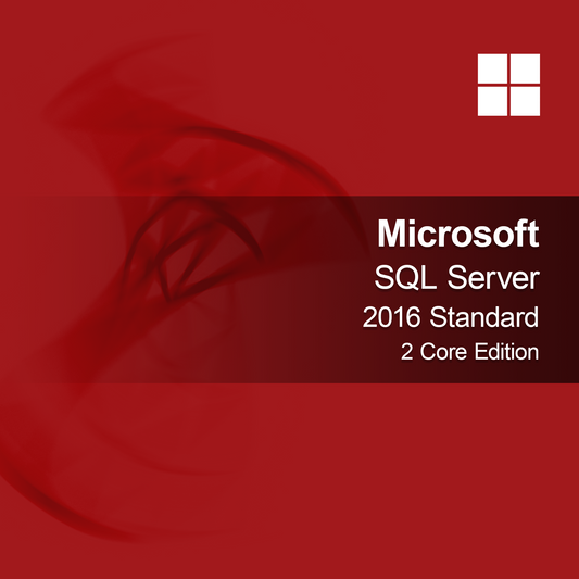 Microsoft SQL Server 2016 Standard - Edición de 2 Núcleos