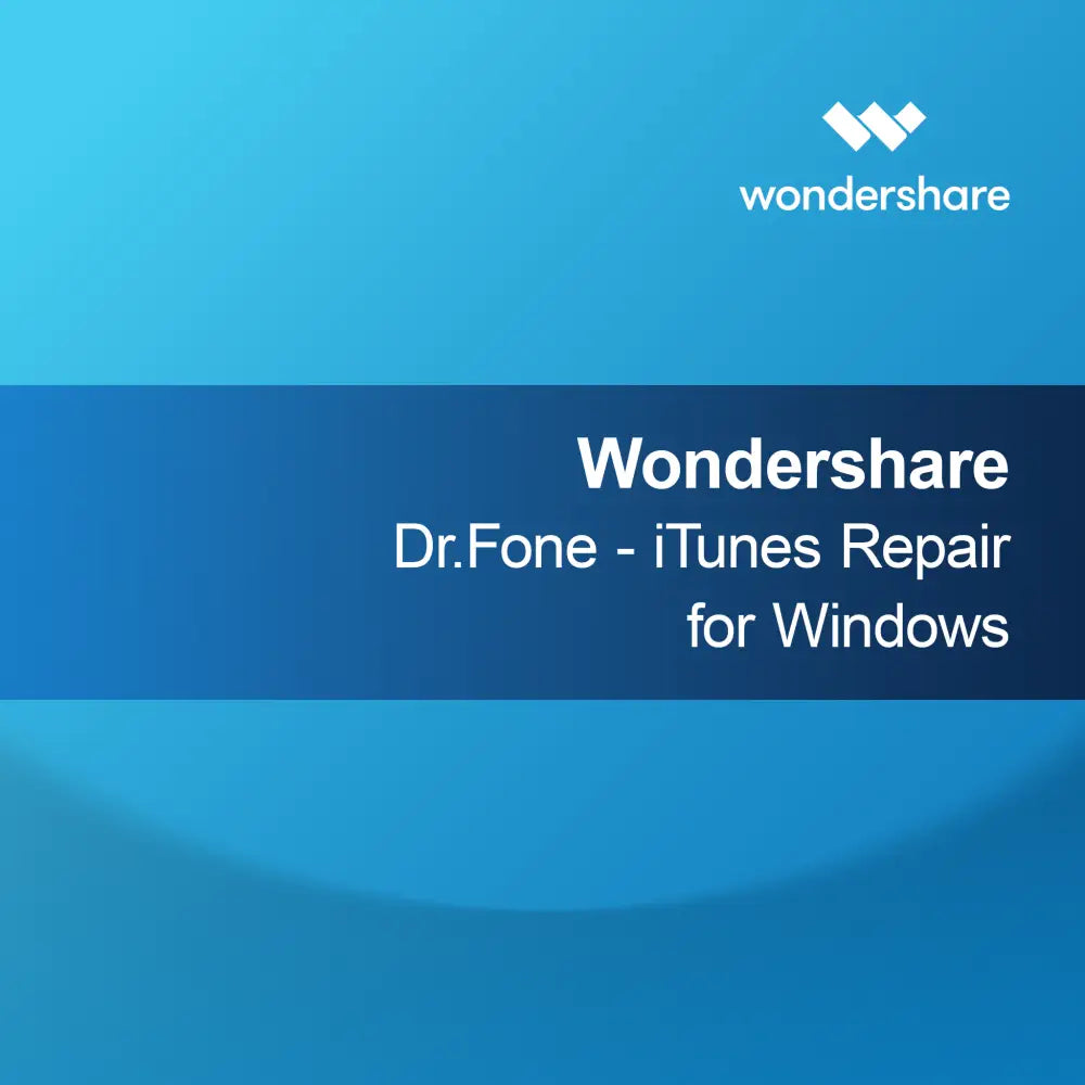 Wondershare Dr.Fone - Reparación de iTunes para Windows