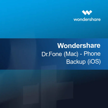 Wondershare Dr.Fone (Mac) - Respaldo de Teléfono (iOS)